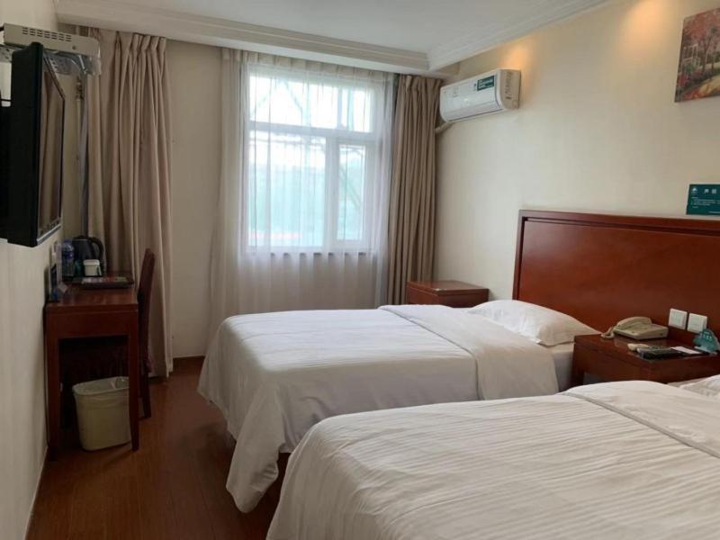 Greentree Inn Beijing Tongzhou Guoyuan Xinhualian Express Hotel Zewnętrze zdjęcie